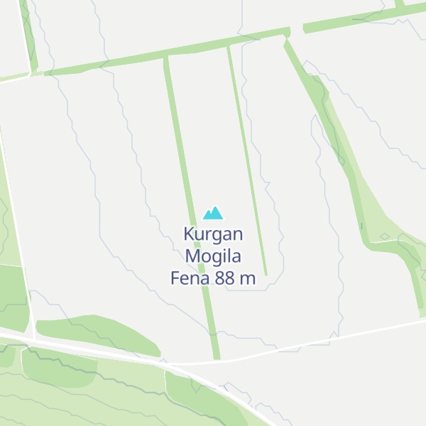 Map of Kurgan Mogila Fena