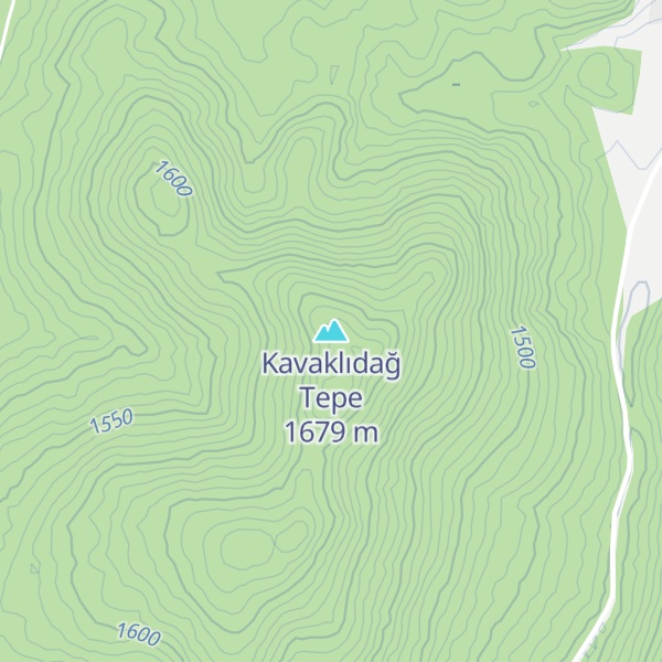 Map of Kavaklıdağ Tepe