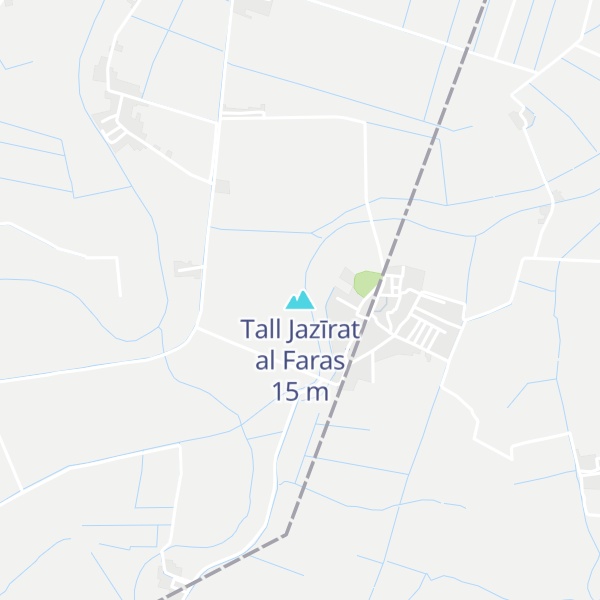 Map of Tall Jazīrat al Faras