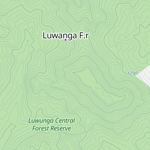 Map of Luwunga