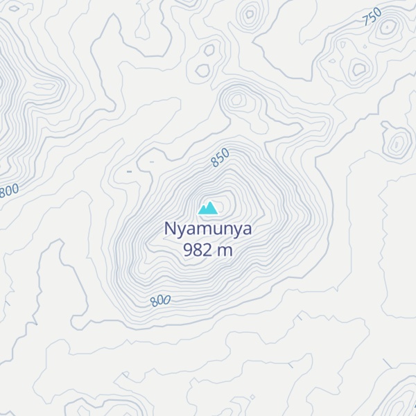 Map of Nyamunya