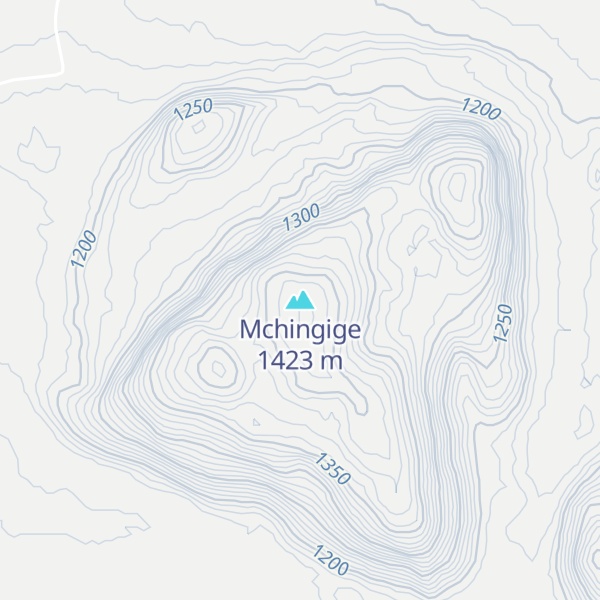 Map of Mchingige