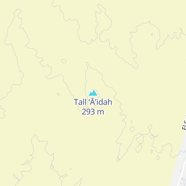 Map of Tall ‘Ā’idah