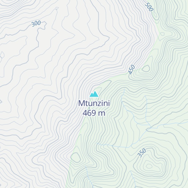 Map of Mtunzini