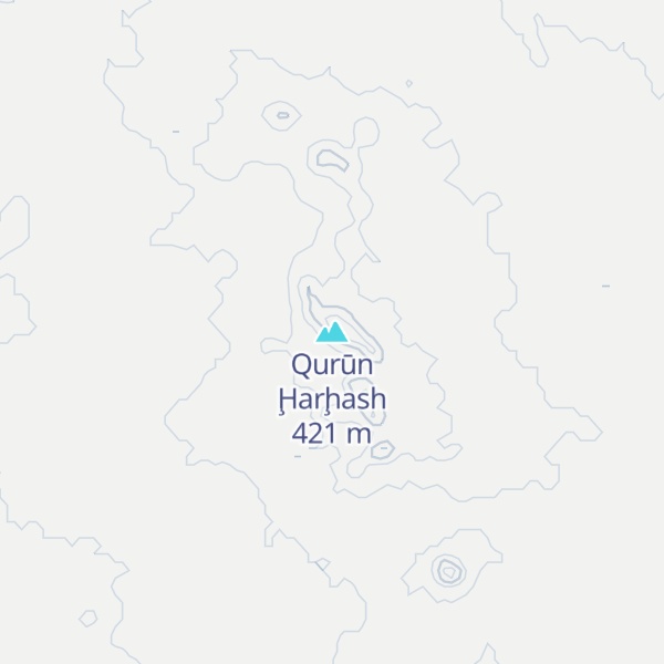 Map of Qurūn Ḩarḩash