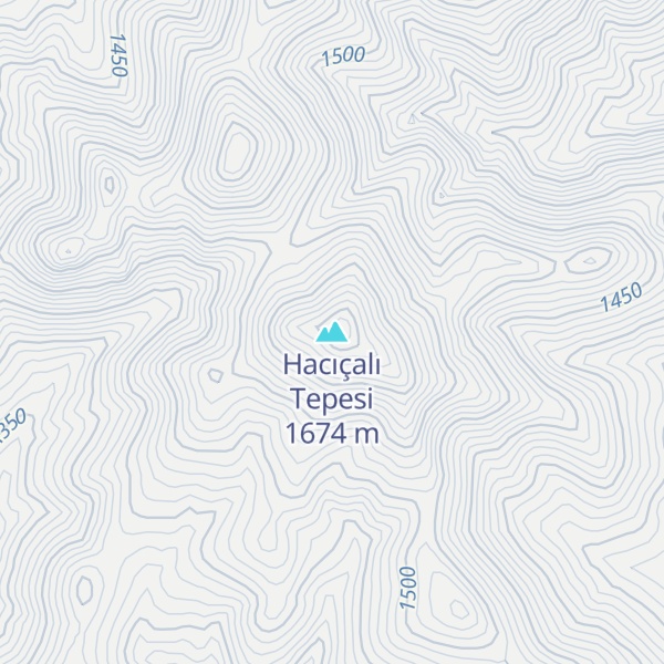 Map of Hacıçalı Tepesi