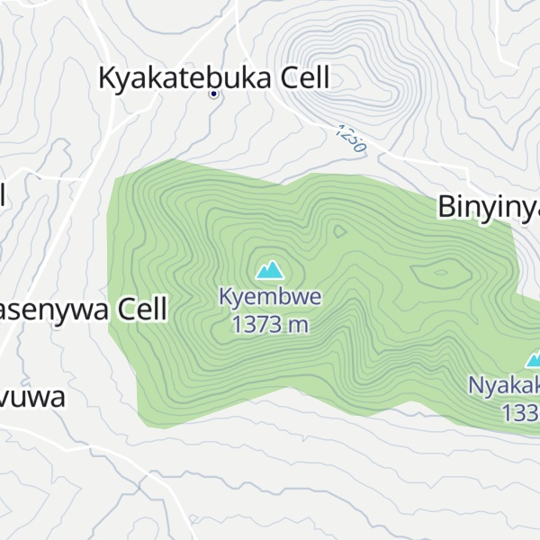 Map of Kyembwe
