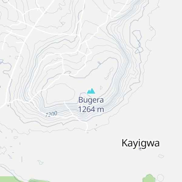 Map of Bugera