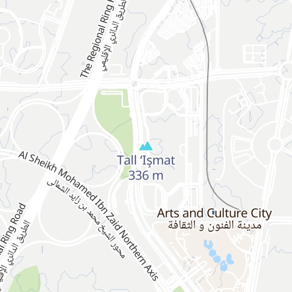 Map of Tall ‘Işmat