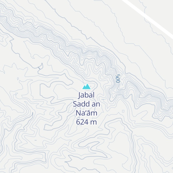 Map of Jabal Sadd an Na‘ām