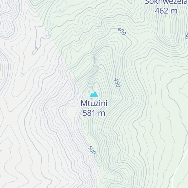 Map of Mtuzini