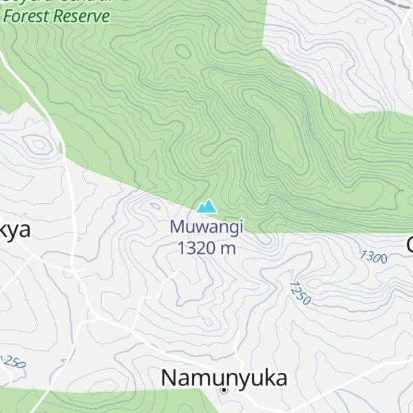 Map of Muwangi