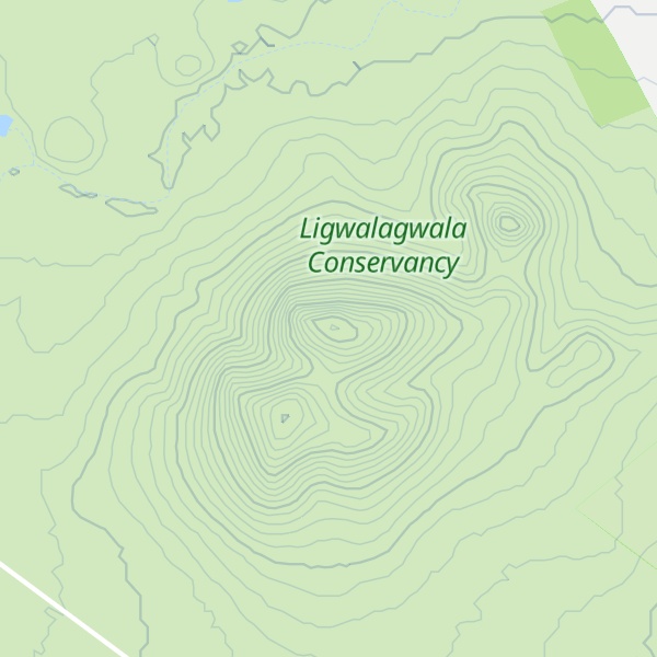 Map of Wilson's Kop
