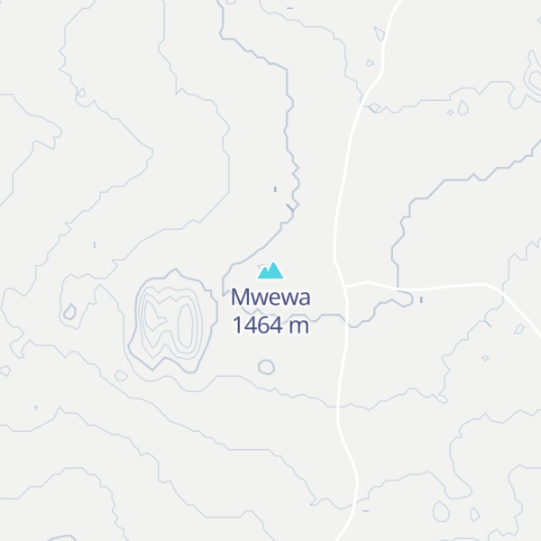 Map of Mwewa