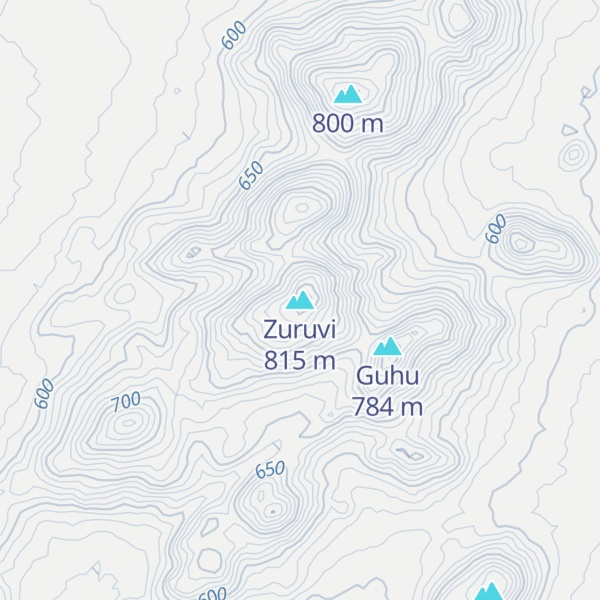 Map of Zuruvi