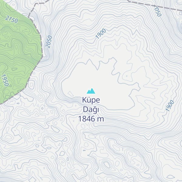 Map of Küpe Dağı