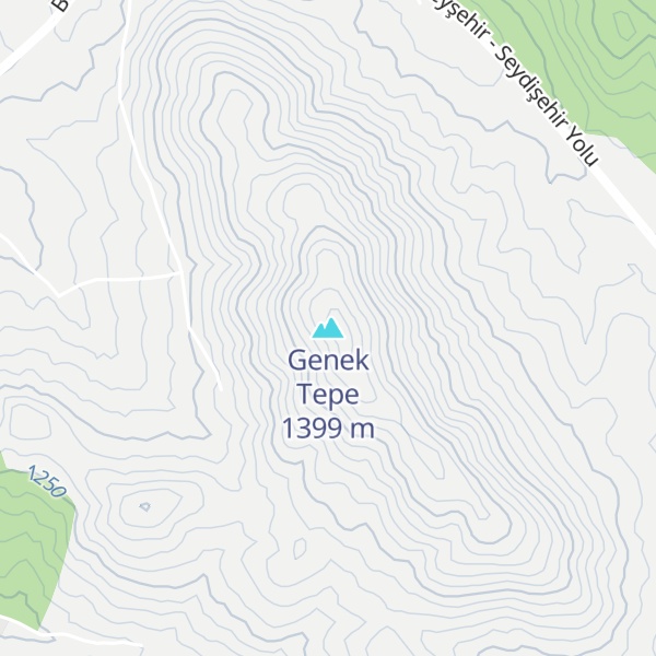 Map of Genek Tepe