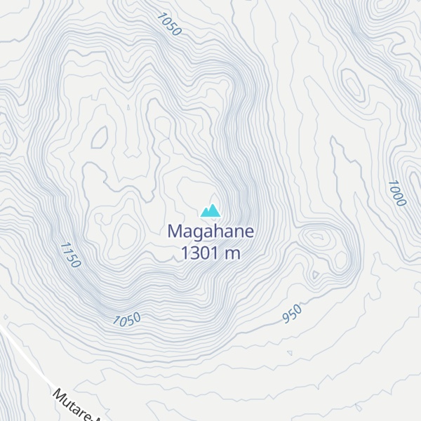 Map of Magahane