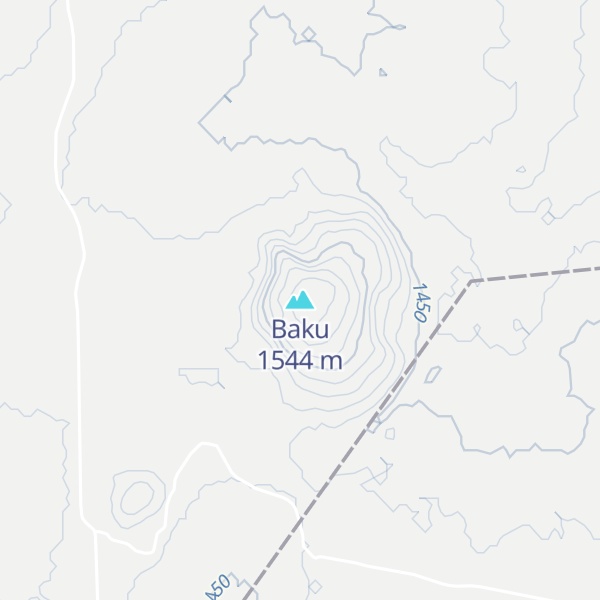 Map of Baku