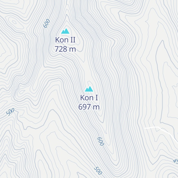 Map of Kon I