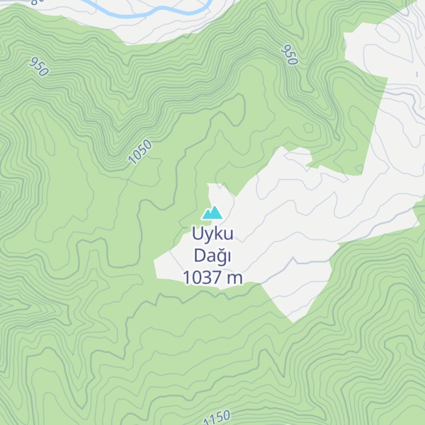 Map of Uyku Dağı