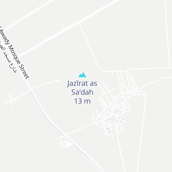 Map of Tall al Ḩaddādīn
