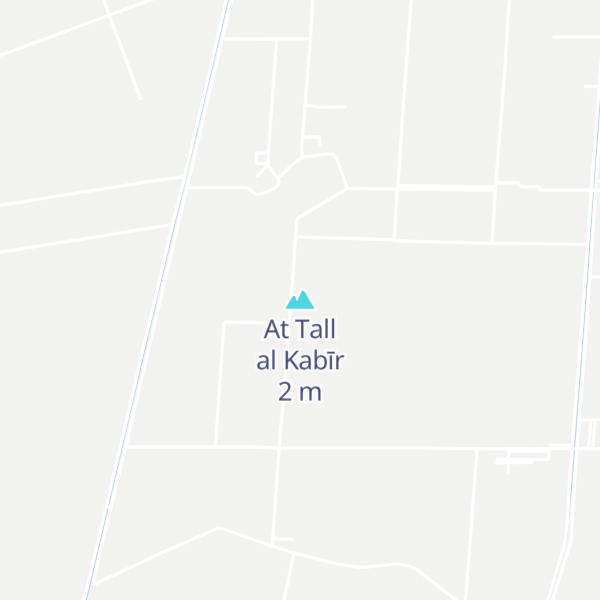 Map of At Tall al Kabīr