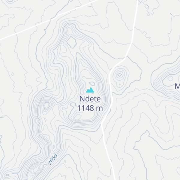 Map of Ndete