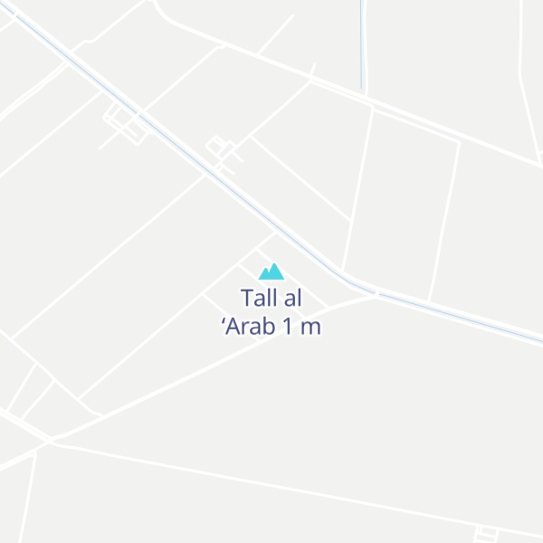 Map of Tall al ‘Arab