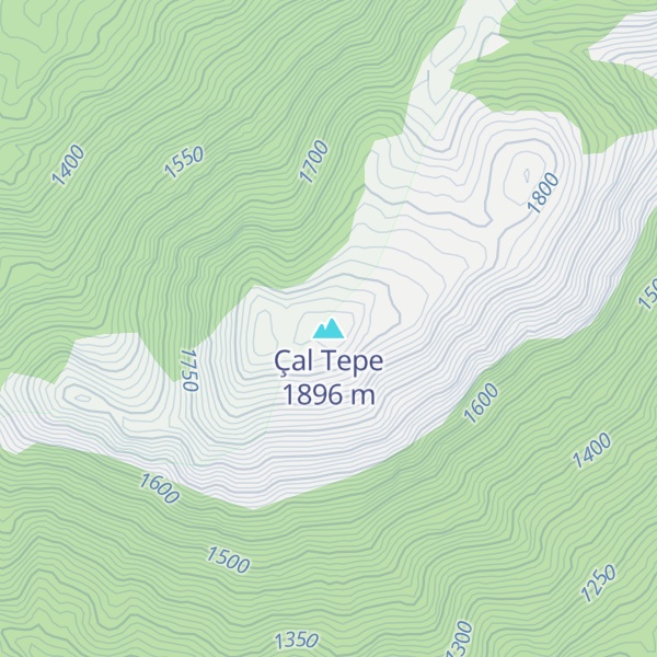 Map of Çal Tepe