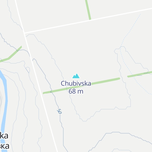 Map of Chubivska