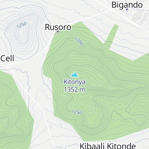 Map of Kitonya