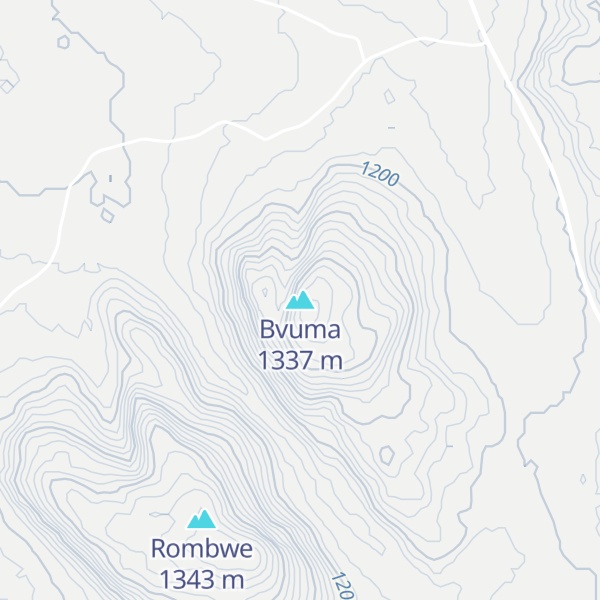 Map of Bvuma