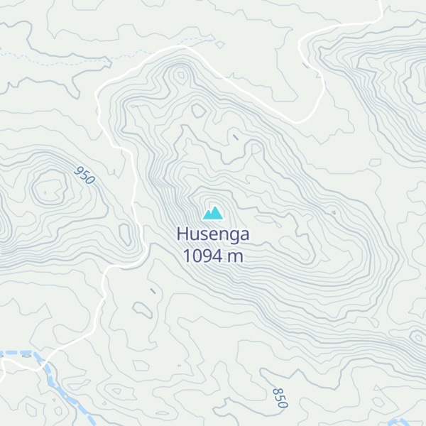 Map of Husenga