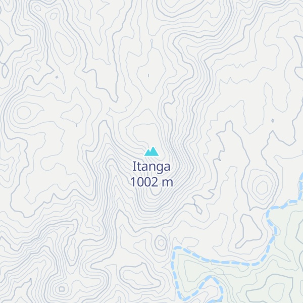 Map of Itanga