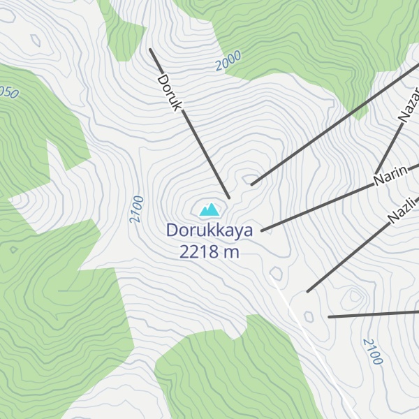 Map of Dorukkaya