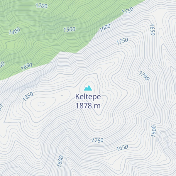 Map of Keltepe