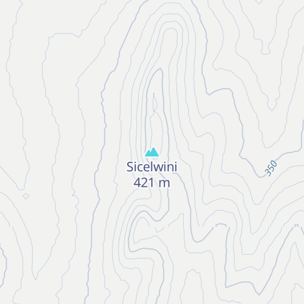 Map of Sicelwini