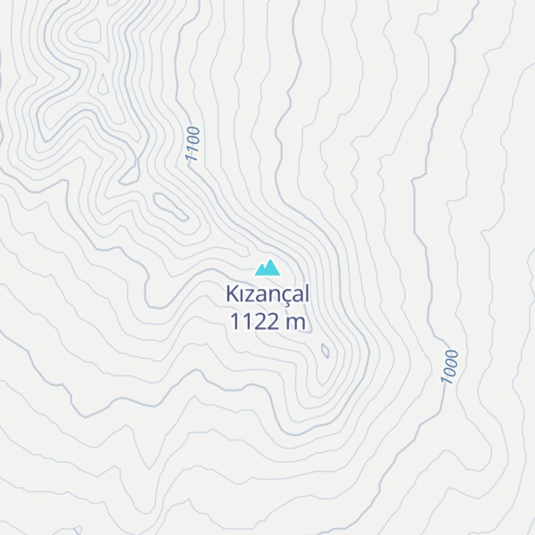 Map of Kızançal