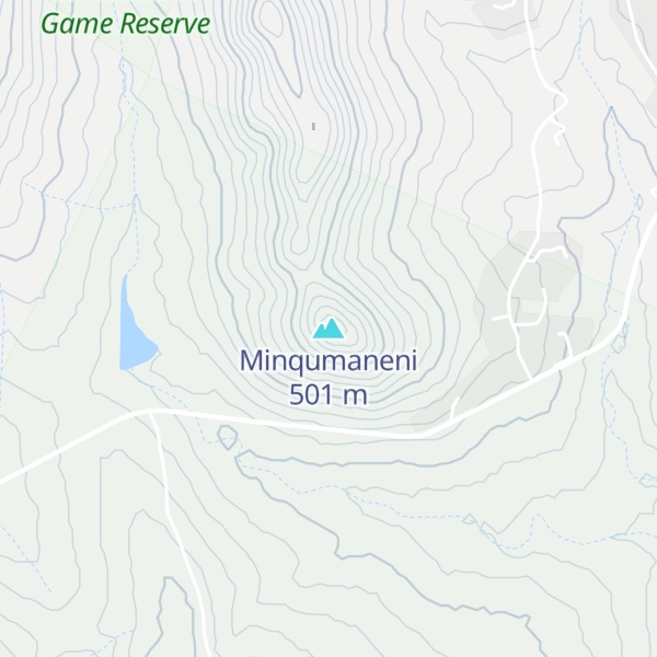 Map of Minqumaneni
