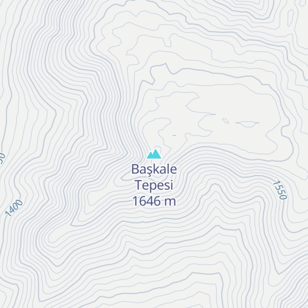 Map of Başkale Tepesi