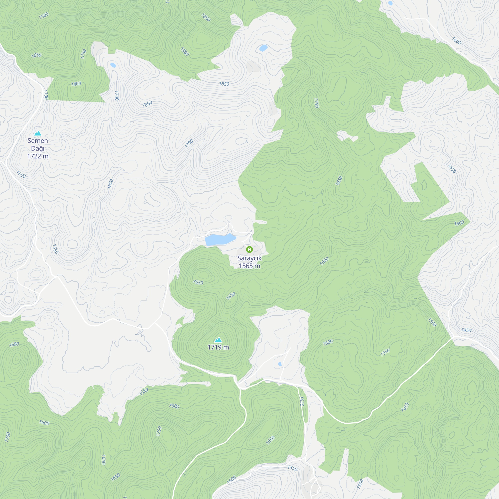 Saraycık map