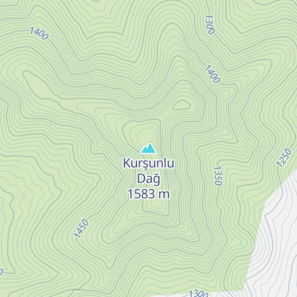 Map of Kurşunlu Dağ