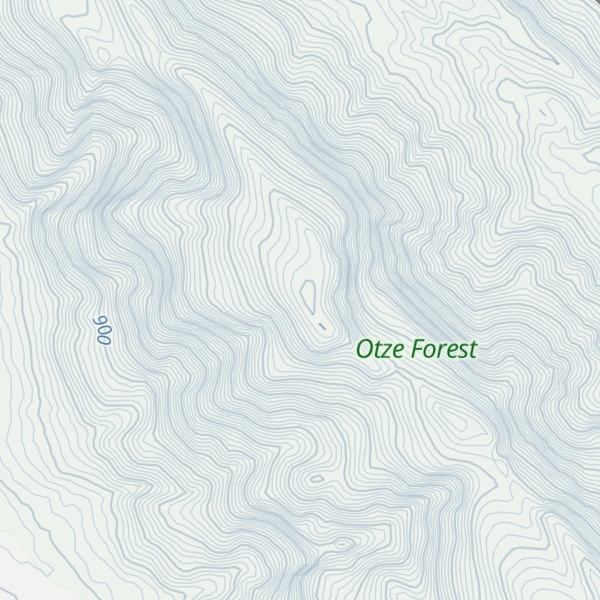 Map of Nyeri