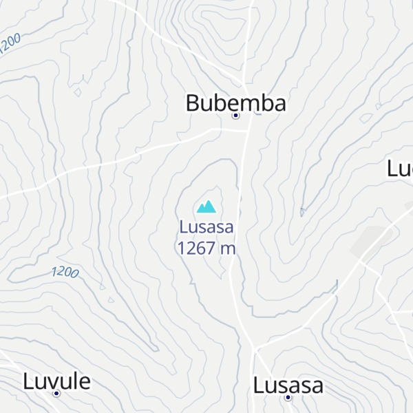 Map of Lusasa