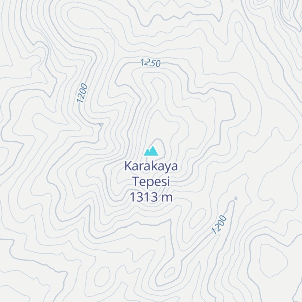 Map of Karakaya Tepesi