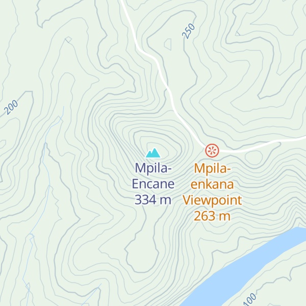 Map of Mpila-Encane