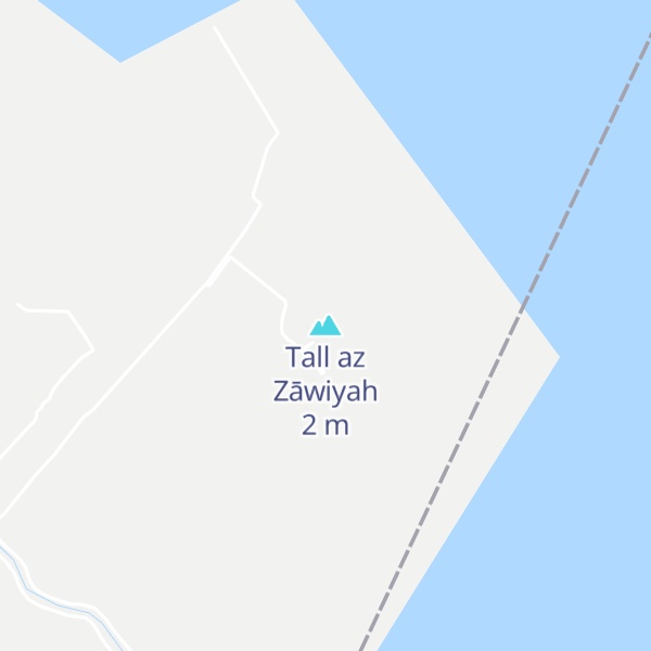 Map of Tall az Zāwiyah