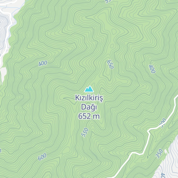 Map of Kızılkiriş Dağı