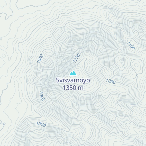 Map of Svisvamoyo
